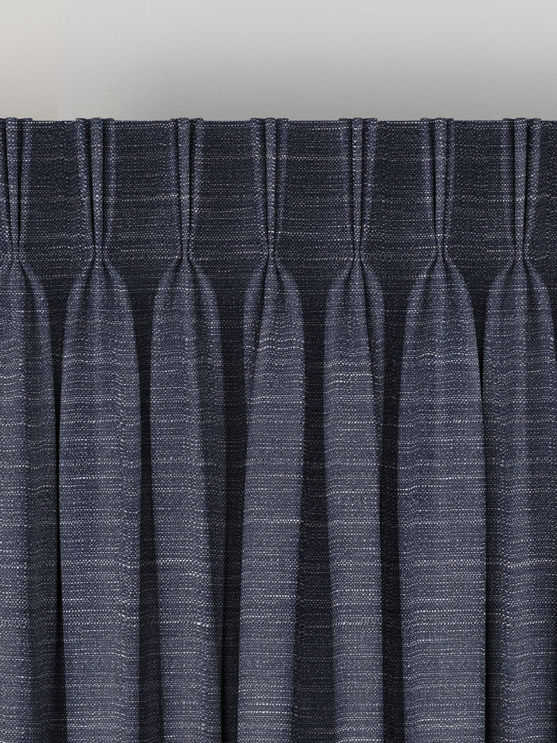Voyage Maison Jasper indigo blue made to measure curtains, imported from the UK