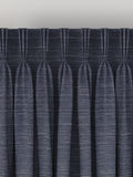 Voyage Maison Jasper indigo blue made to measure curtains, imported from the UK