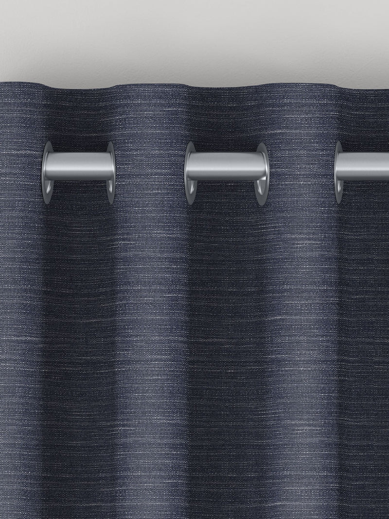 Voyage Maison Jasper indigo blue made to measure curtains, imported from the UK
