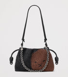 Loewe medium beaded lion flamenco clutch bag, UK version