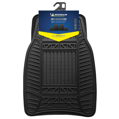 Costco UK Michelin All Weather Heavy Duty Rubber Car Mat Set of 4- Buy online at McGrocer