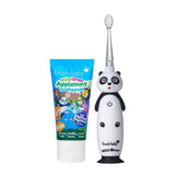 Superdrug Brush Baby WildOnes-Panda Kids Rechargeable Electric Toothbrush and Applemint Toothpaste Set- Buy online at McGrocer