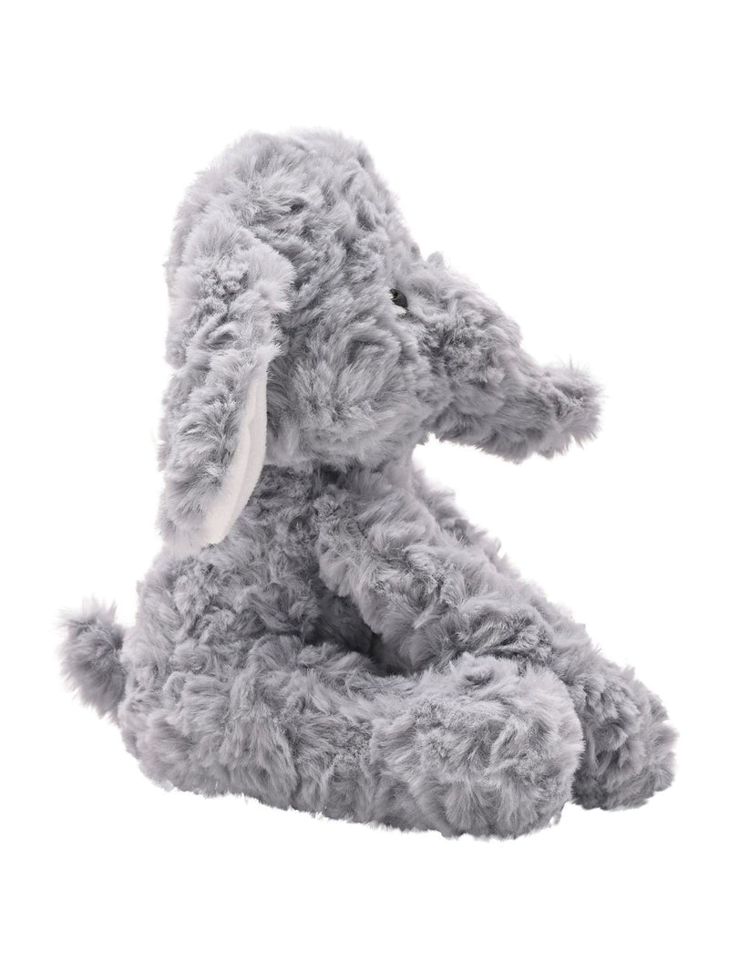 Widdop plush sitting grey elephant toy 26cm - British product