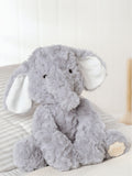 Widdop plush sitting grey elephant toy 26cm - British product
