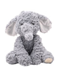 Widdop plush sitting grey elephant toy 26cm - British product