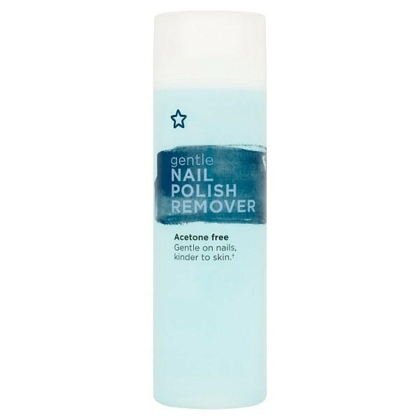 Superdrug Nail Polish Remover Acetone Free 200ml GOODS Superdrug
