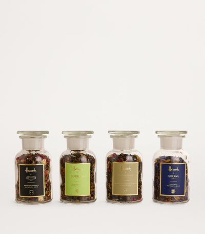 Harrods Fragrance-Inspired Loose Leaf Tea Collection with Four Blends in Assorted Weights- Buy online at McGrocer
