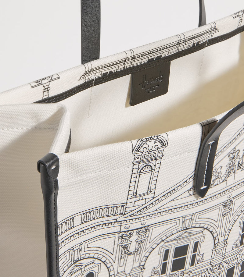 Harrods Building Shopper Bag 100% cotton - British product