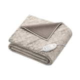 Holland & Barrett Beurer Fluffy Nordic Heated Snuggie Throw Beige- Buy online at McGrocer