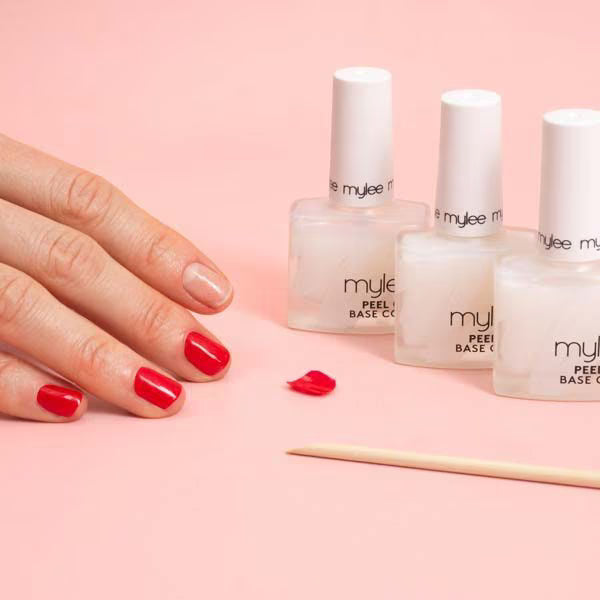 Mylee Gel Polish Peel Off Base Coat 10ml, imported from the UK