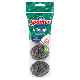 Spontex Tough Scourer    4 per pack GOODS M&S