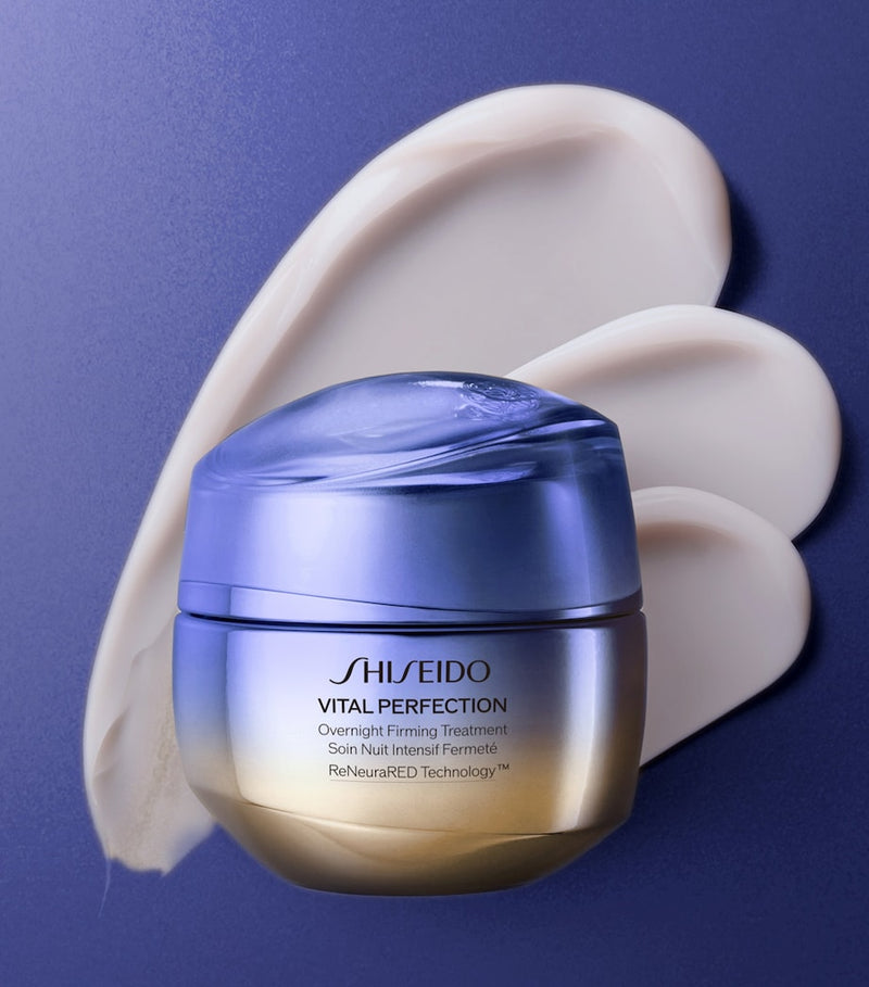 Shiseido Vital Perfection Overnight Firming Treatment night cream 50ml (British brand)