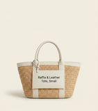 Balenciaga Le City top-handle bag in raffia lambskin, UK version