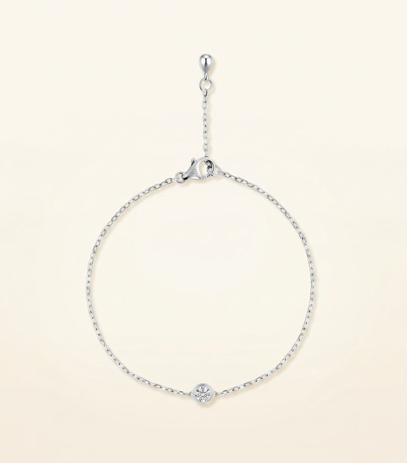 Cartier white gold diamond bracelet 18cm - British product