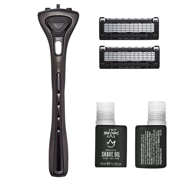 King of Shaves shaving set for sensitive skin, UK version
