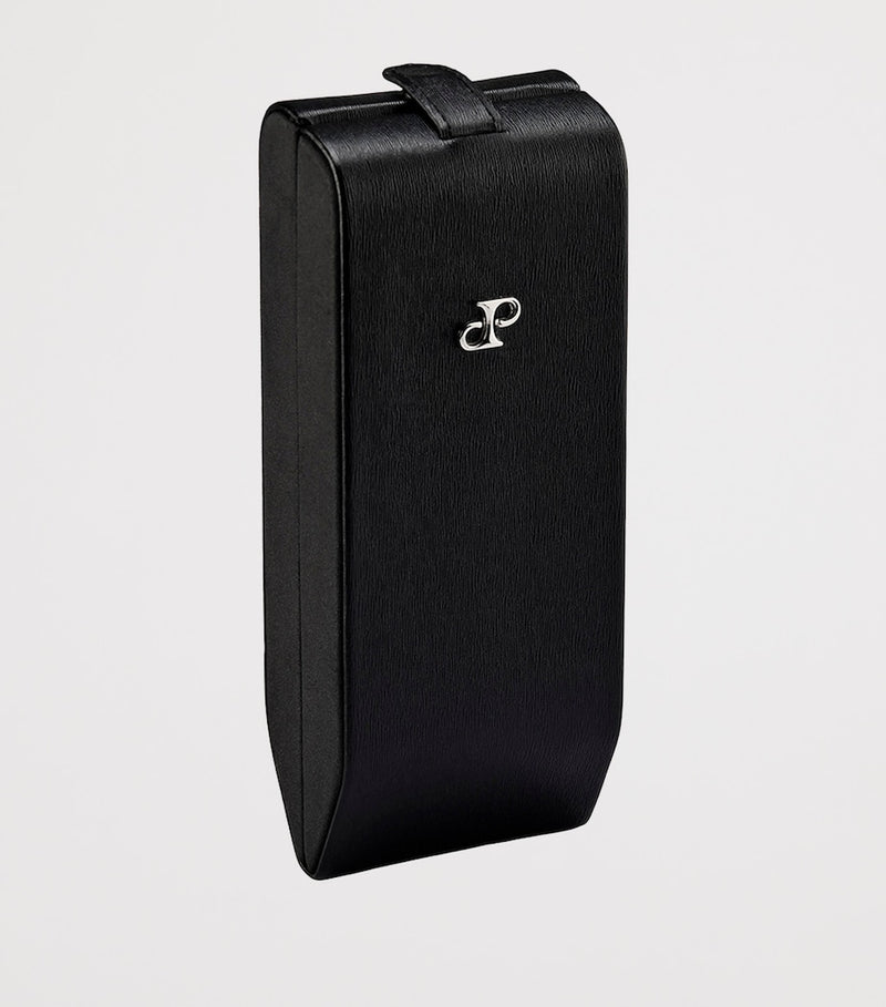 WOLF Philipp flip watch stand vegan leather, imported from the UK