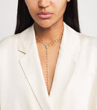 SHAY yellow gold diamond illusion necklace, UK version