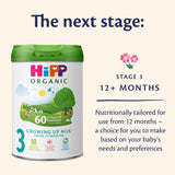 HiPP baby milk formula follow on organic 800g, imported from the UK