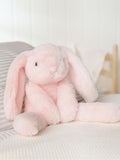 Widdop plush bunny long leg pink (British brand)