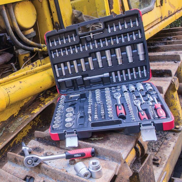 Hilka mechanics tool set 171 piece in carry case - British product