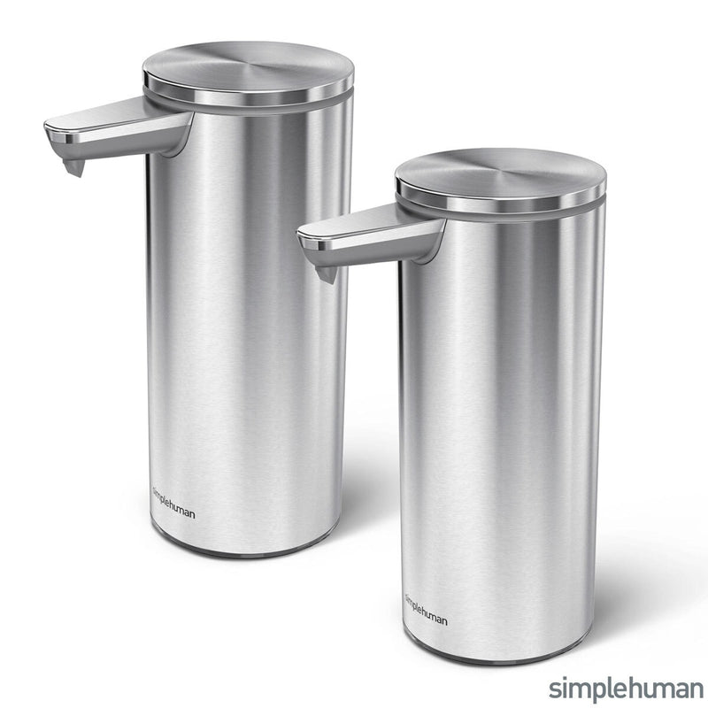 simplehuman motion sensor soap pump 2 pack - British product