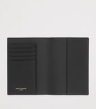 Saint Laurent leather monogram passport holder (British brand)