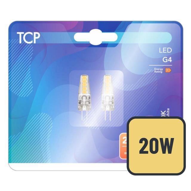 TCP LED G4 20W Light Bulbs 2 per pack GOODS M&S