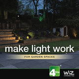 4lite WiZ smart outdoor up down wall light (British brand)