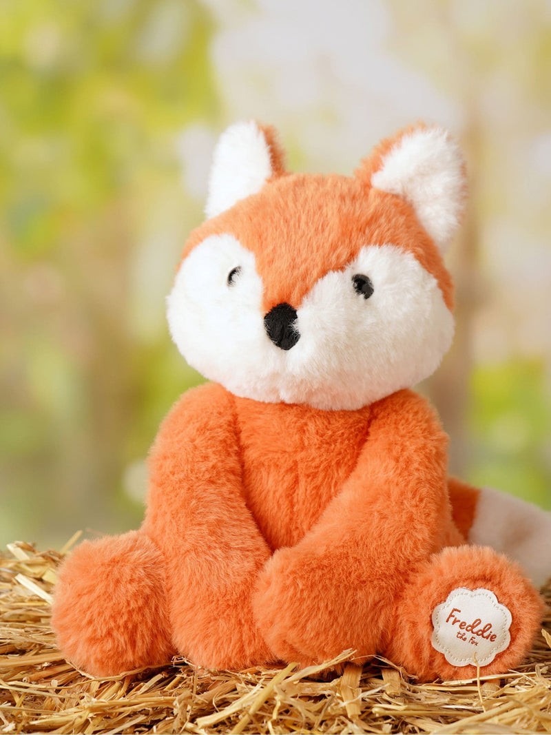 Widdop Freddie plush sitting fox toy, UK version