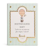 Harrods Balloon Notecards Set of 12 with Animal Designs- Buy online at McGrocer