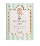 Harrods Balloon Notecards Set of 12 with Animal Designs- Buy online at McGrocer