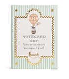 Harrods balloon notecards set of 12 with animal designs, UK version
