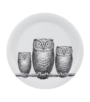 Fornasetti Civette Decorative Serving Tray 40cm