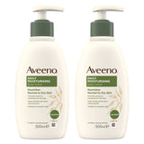 Aveeno Daily Moisturising Body Lotion Unscented 2 x 500ml - British product