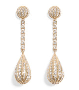 Harrods Valentino Garavani Poétique des Gouttes Drop Earrings 7cm- Buy online at McGrocer