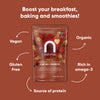 Naturya organic breakfast boost cacao crunch 150g, imported from the UK