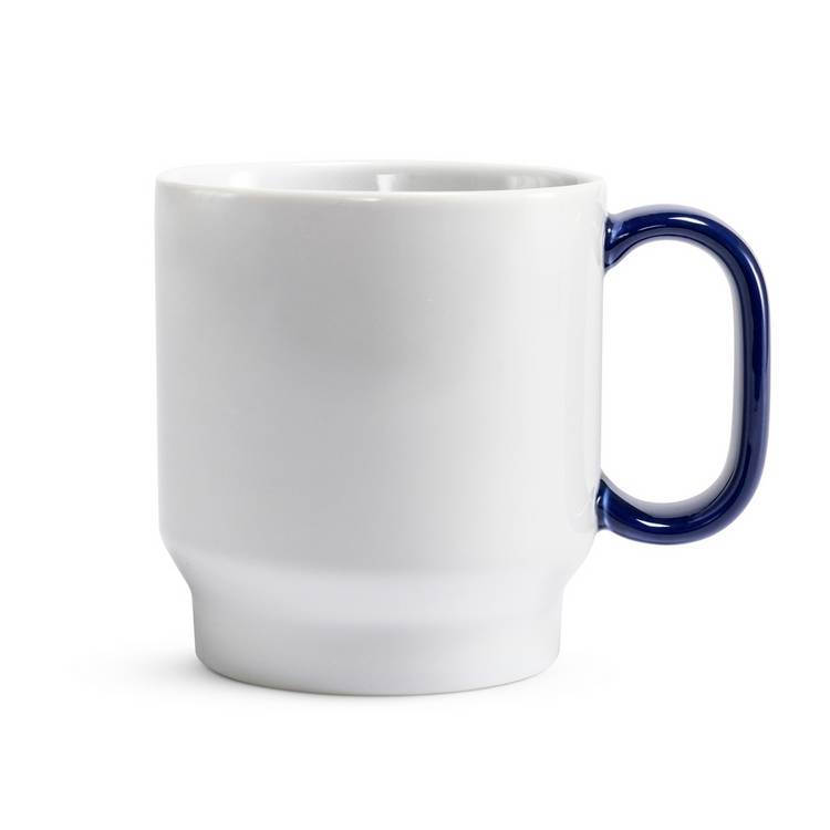 Sebastian Conran blue porcelain mug set 390ml (British brand)
