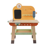 Chad Valley wooden tool bench toy workbench, UK version