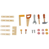 Chad Valley wooden tool bench toy workbench, UK version