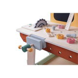 Chad Valley wooden tool bench toy workbench, UK version