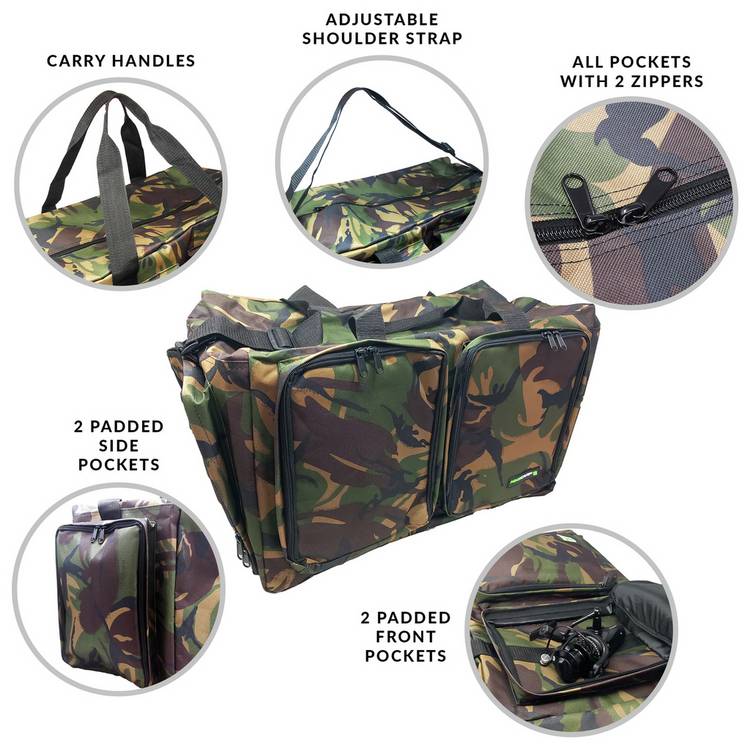 Kingcarp DPM Camo medium carryall 52x30x33 cm - British product