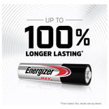 Energizer Max Alkaline AA batteries pack of 20 - British product