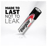 Energizer Max Alkaline AA batteries pack of 20 - British product