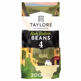 Taylors Rich Italian Coffee Beans 200g GOODS M&S