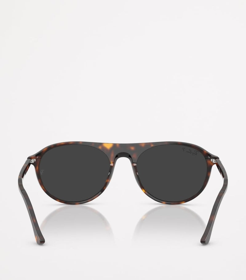 Ray-Ban RB2215 rounded square sunglasses, imported from the UK