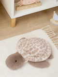 Widdop brown plush turtle with patterned shell, imported from the UK