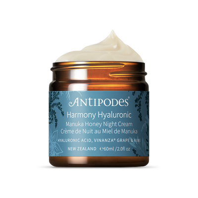Holland & Barrett Antipodes Harmony Hyaluronic Manuka Honey Night Cream 60ml- Buy online at McGrocer