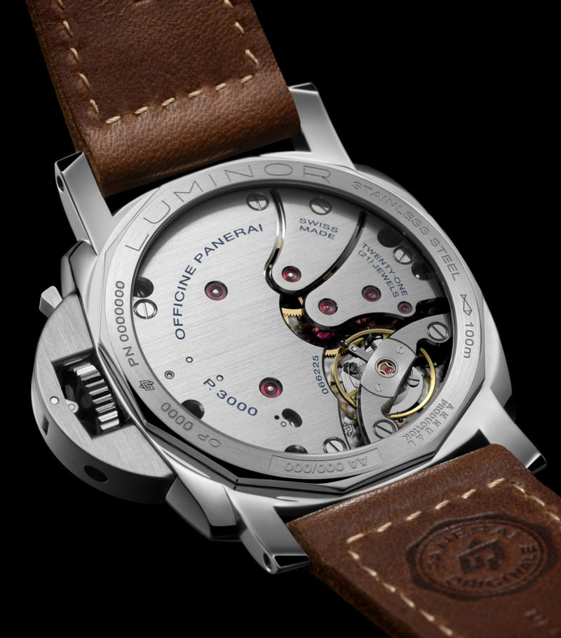Panerai Luminor watch 47mm stainless steel, UK version