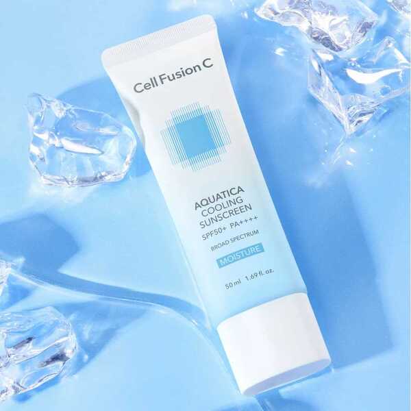 Cell Fusion C Aquatica Cooling Sunscreen 50ml, UK version