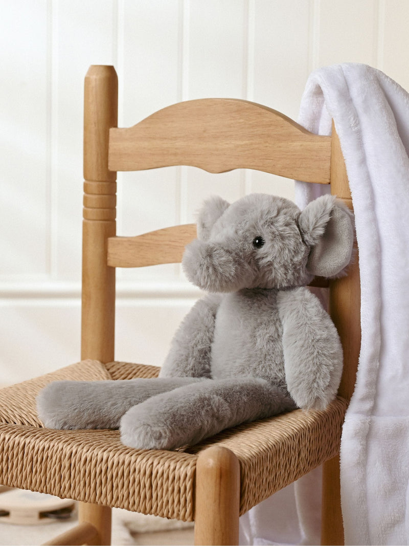 Widdop Nelly long leg elephant plush grey 35cm (British brand)